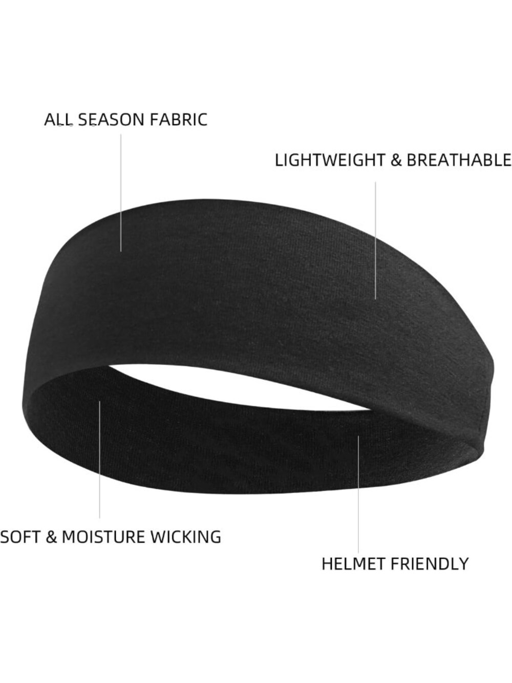 16 Pack Multicolor Non-Slip Soft Cloth Headbands for Yoga, Running & Sports - Picture 7 of 7